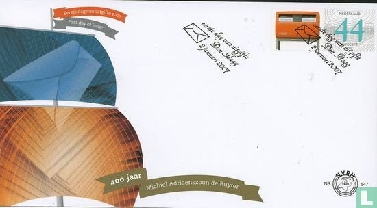FDC E547 Zakenzegels 2007 NL onbeschreven, Ophalen of Verzenden