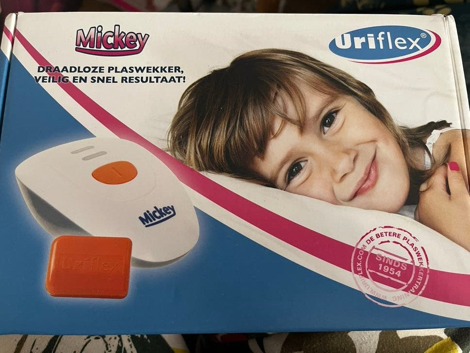 Plaswekker Urifoon Mickey - Uriflex, Ophalen of Verzenden, Zo goed als nieuw