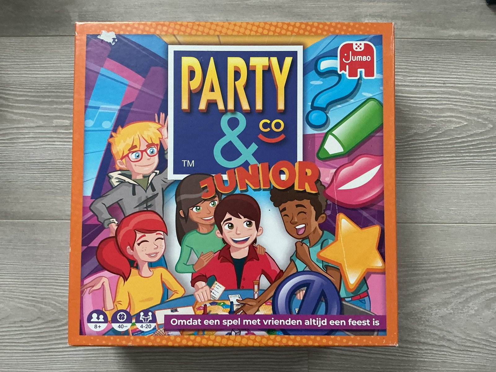 Party & Co Junior en Dora Junior Bingo, Drie of vier spelers, Ophalen, Gebruikt