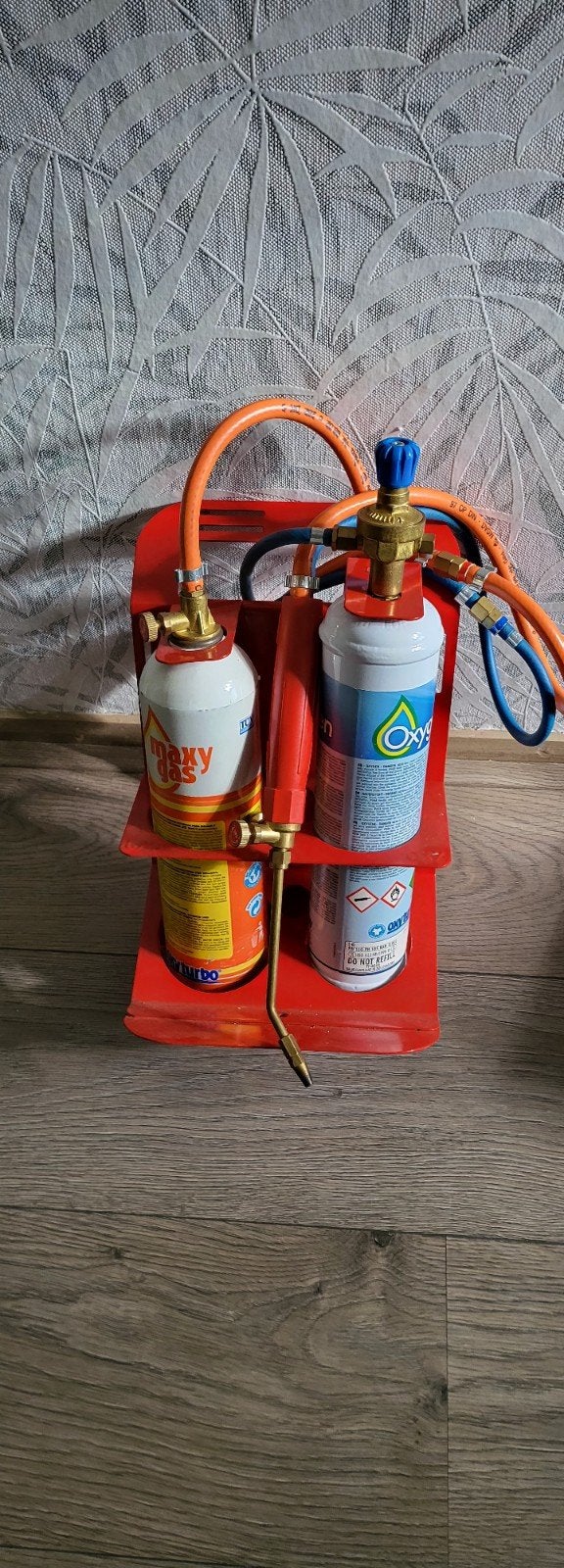 Ferm Oxi Turbo Hard Soldeer Setje - Compleet voor solderen/l, Ophalen of Verzenden, Gebruikt, Overige typen