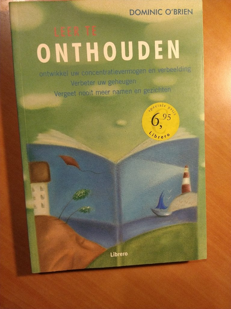 O'Brien, Dominic Leer te onthouden, Ophalen of Verzenden, Zo goed als nieuw