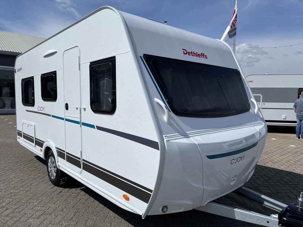 Dethleffs C'Joy 460 LE VERKOCHT, Caravans en Kamperen, Caravans, Schokbreker, Bedrijf, Tot en met 3, Dethleffs