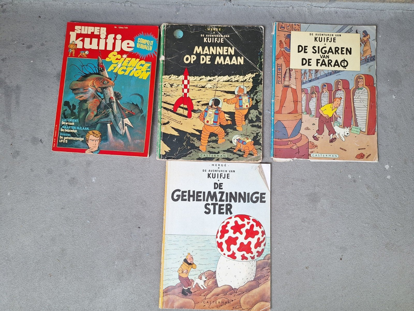 Kuifje stripboeken, Boeken, Meerdere stripboeken, Ophalen of Verzenden, Gelezen