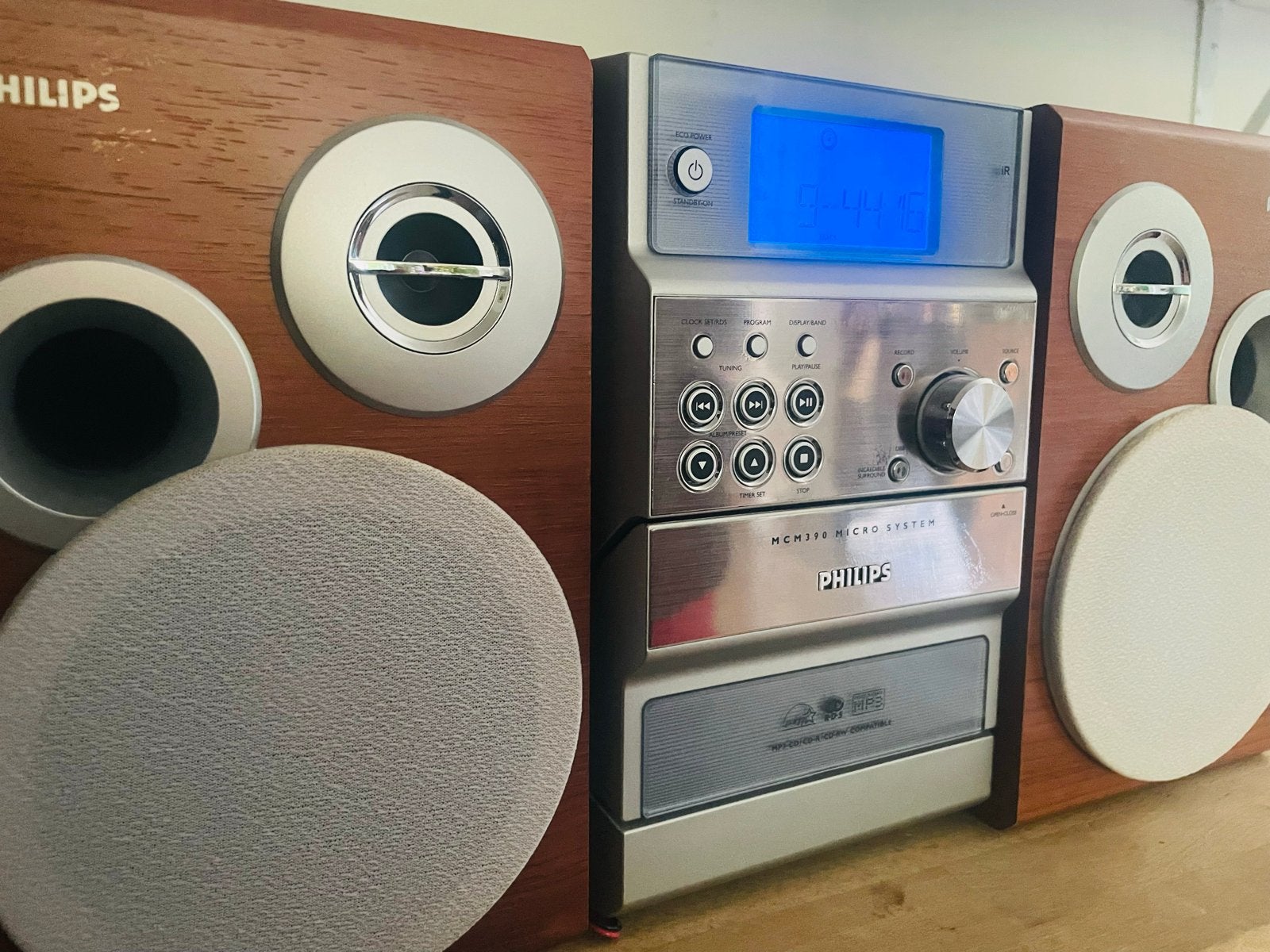 Philips MCM398 Microset met CD, Cassette en Radio, Audio, Tv en Foto, Stereo-sets, Ophalen, Philips, Microset, Tuner of Radio