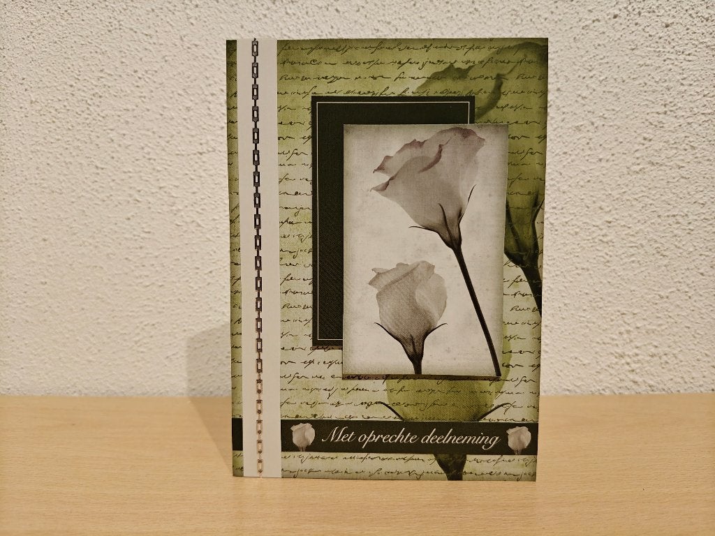 zelfgemaakte kaart nr. 124, Ophalen of Verzenden, Nieuw, Overige thema's
