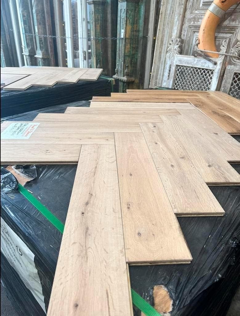 GROOT ASSORTIMENT HOUTEN VLOEREN VISGRAAT NERGENS GOEDKOPER, Ophalen of Verzenden, Nieuw, Parket