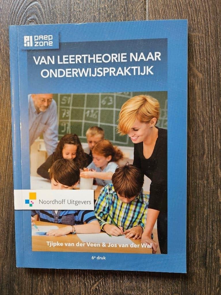 Van leertheorie naar onderwijspraktijk T.v/d Veen& J.v/d Wal, Ophalen of Verzenden, Beta, Zo goed als nieuw, HBO