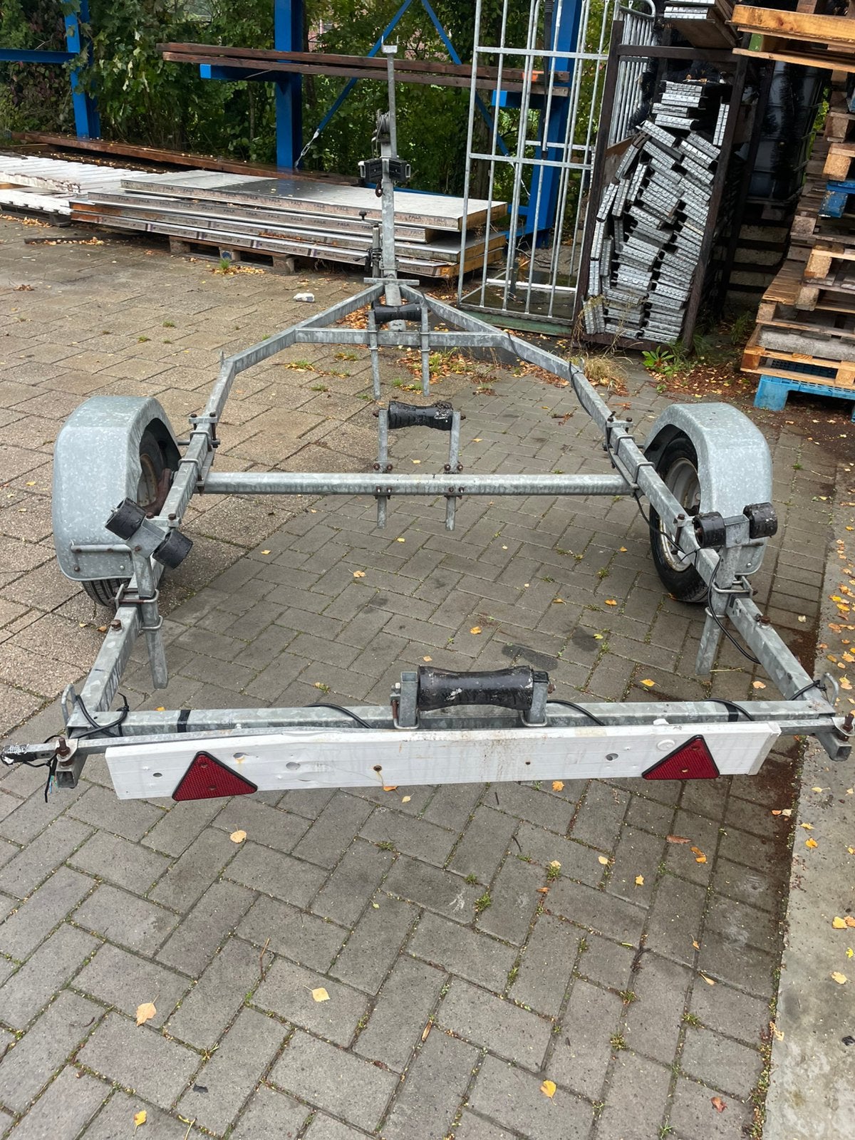 Kantelbare boottrailer, Watersport en Boten, Ophalen, Gebruikt, Kantelbaar, Overige typen