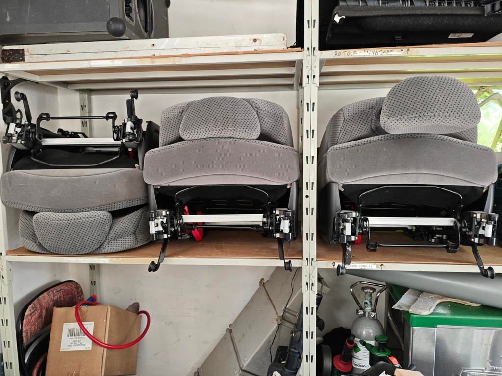 3 stoelen uit fiat ulysse ROOKVRIJ. voor phedra, 807, C8, Auto-onderdelen, Ophalen, Gebruikt, Lancia