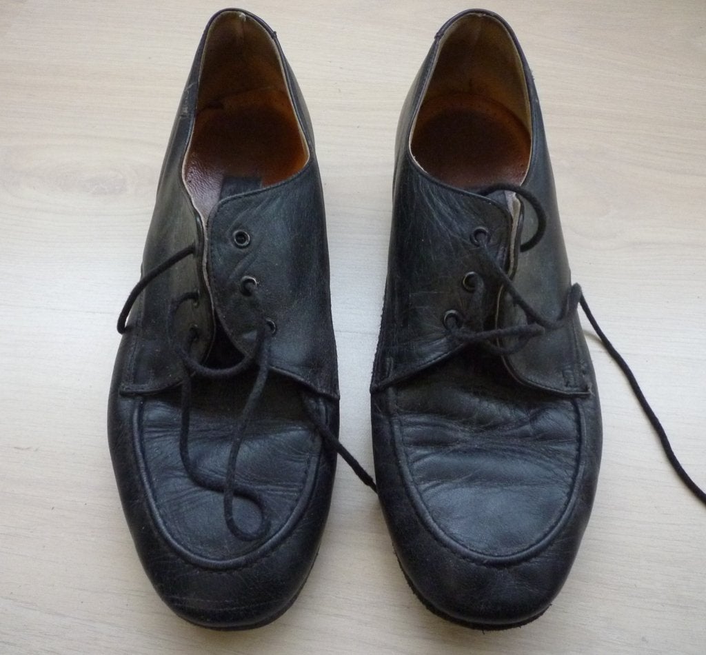 022 STIJLDANS SCHOENEN MET SUEDE ZOOL, Ophalen of Verzenden, Zo goed als nieuw