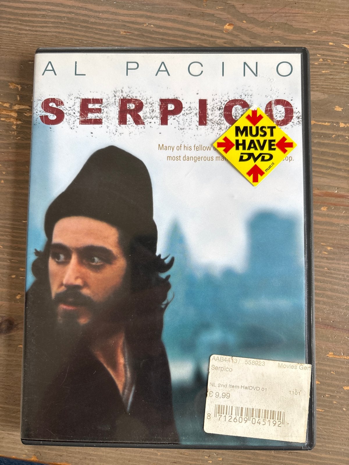 Serpico DVD - Al Pacino Misdaadfilm, Cd's en Dvd's, Dvd's | Thrillers en Misdaad, Gebruikt, Maffia en Misdaad, Vanaf 12 jaar, Ophalen of Verzenden