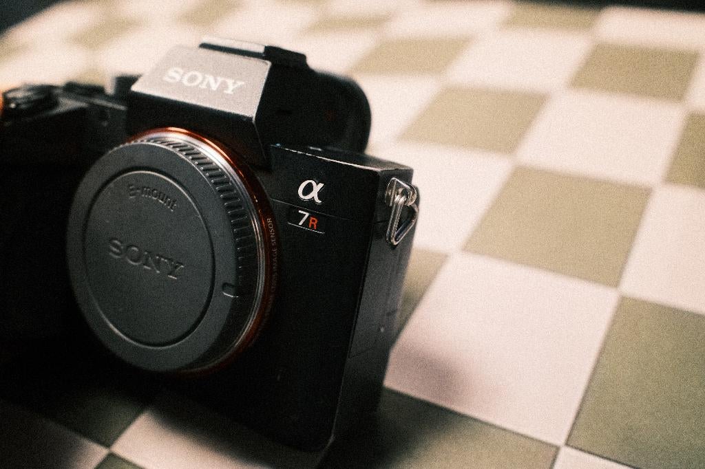 Sony Alpha A7RIII met siliconen bodygrip, Model