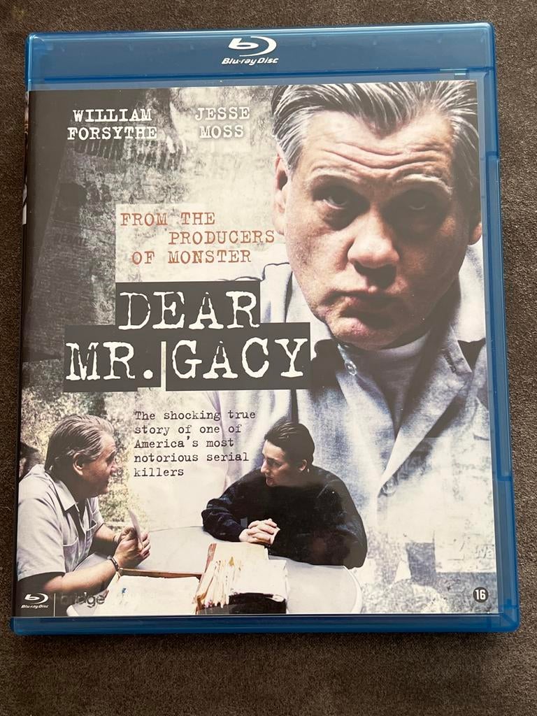 Dear Mr. Gacy Blu-ray - Schokkend waargebeurd verhaal, Cd's en Dvd's, Dvd's | Horror, Zo goed als nieuw, Overige genres, Vanaf 16 jaar