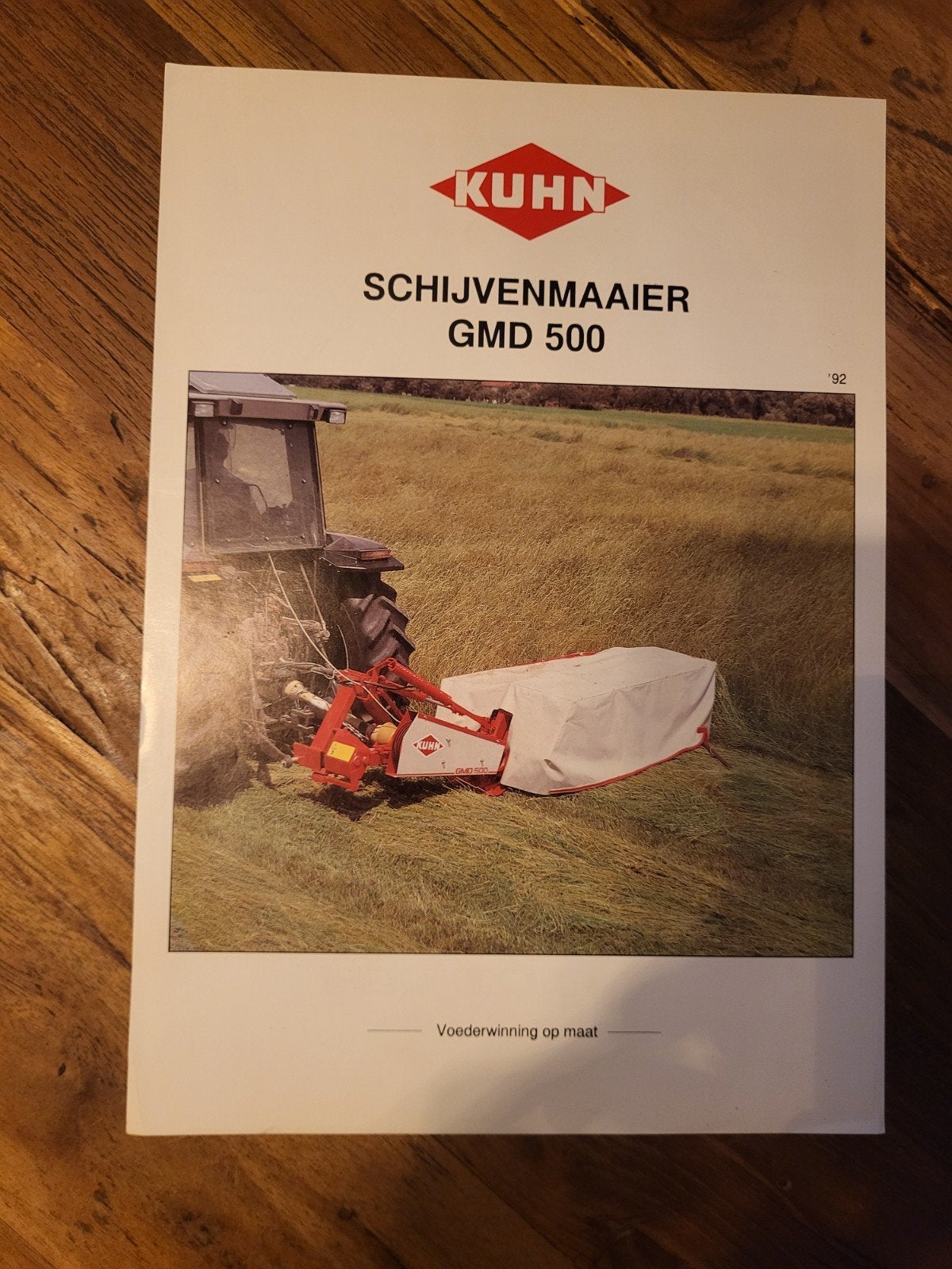 tractor folder Kuhn GMD 500 schijvenmaaier, Ophalen of Verzenden, Zo goed als nieuw