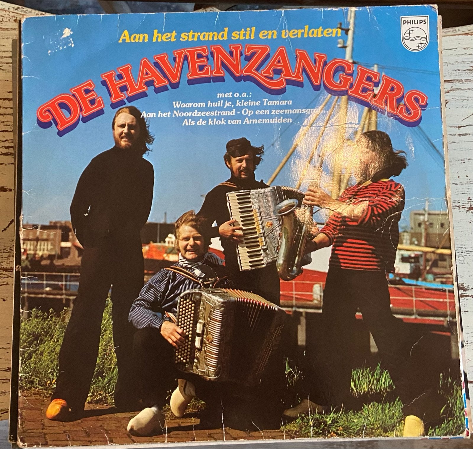 De Havenzangers - Aan het strand stil en verlaten LP, LP, Gebruikt, Overige genres, Ophalen of Verzenden