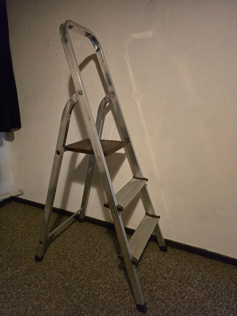 Keukentrapje retro brabantia, Ophalen, Trap, Zo goed als nieuw, Opvouwbaar of Inschuifbaar