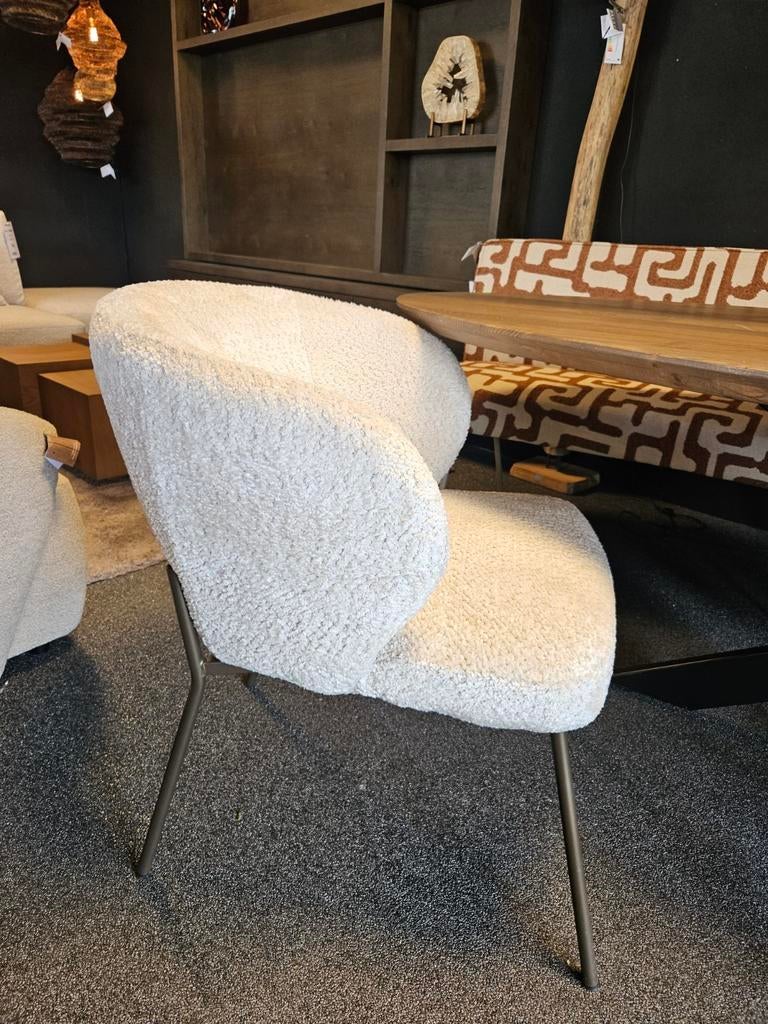 Stoel " yolie " h.e. design, Overige kleuren, Nieuw, Ophalen of Verzenden, Stof