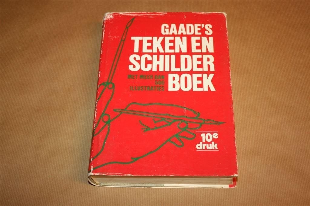 Gaade\'s Teken- en Schilderboek., Ophalen of Verzenden, Gelezen
