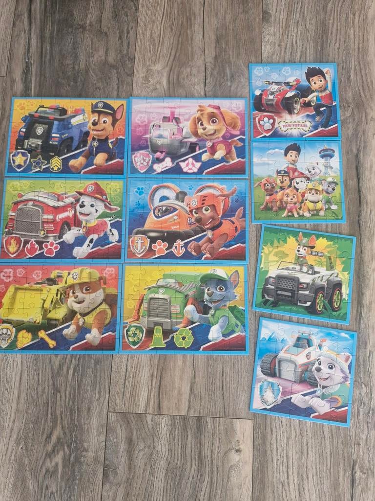 Paw Patrol Mega Pack 10-in-1 Puzzels, Ophalen of Verzenden, 10 tot 50 stukjes