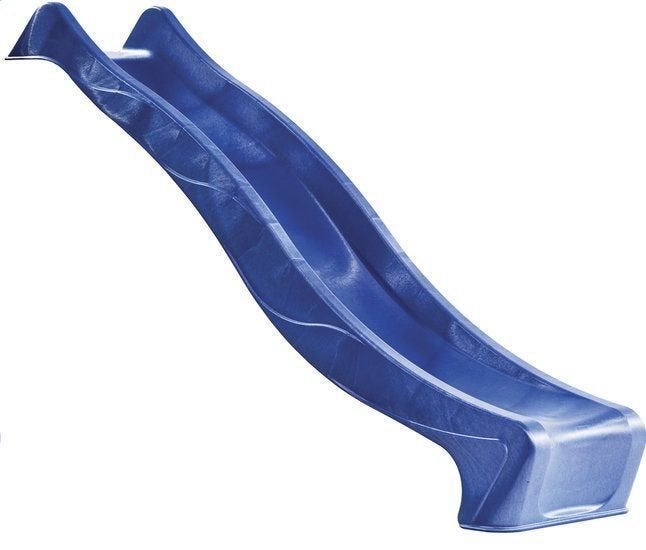 Glijbaan voor montage speeltoestel Blauw voor 150cm hoogte, Ophalen, Zo goed als nieuw, Glijbaan