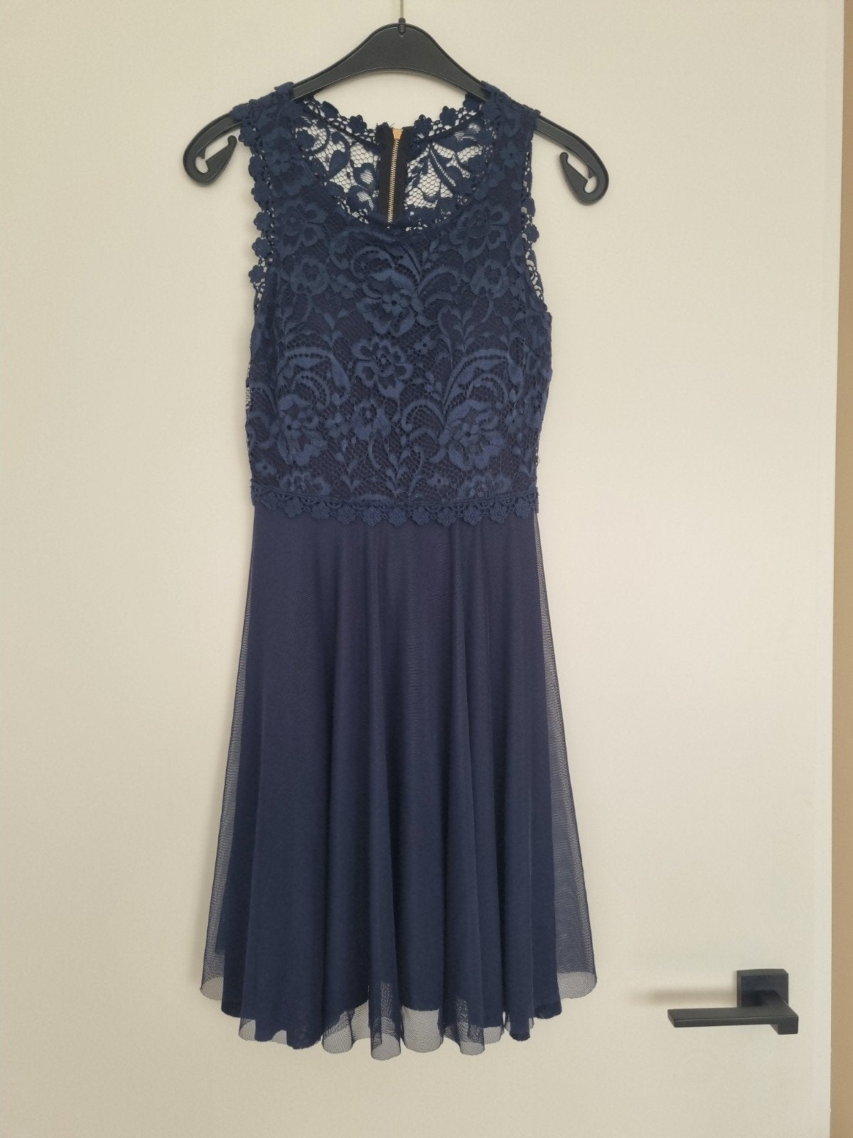 Navy dress, Kleding | Dames, Overige typen, Blauw, Ophalen of Verzenden, Maat 34 (XS) of kleiner