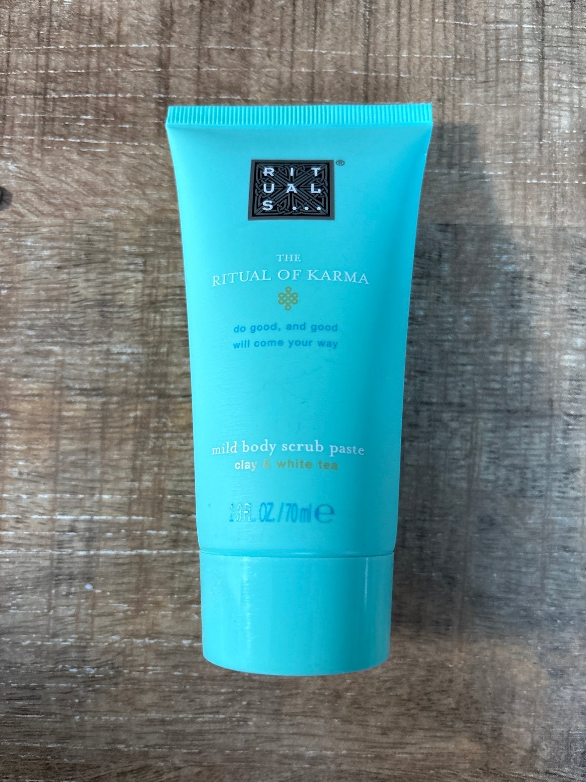 Rituals The Ritual of Karma mild body scrub paste, Ophalen of Verzenden, Zo goed als nieuw, Bad & Douche
