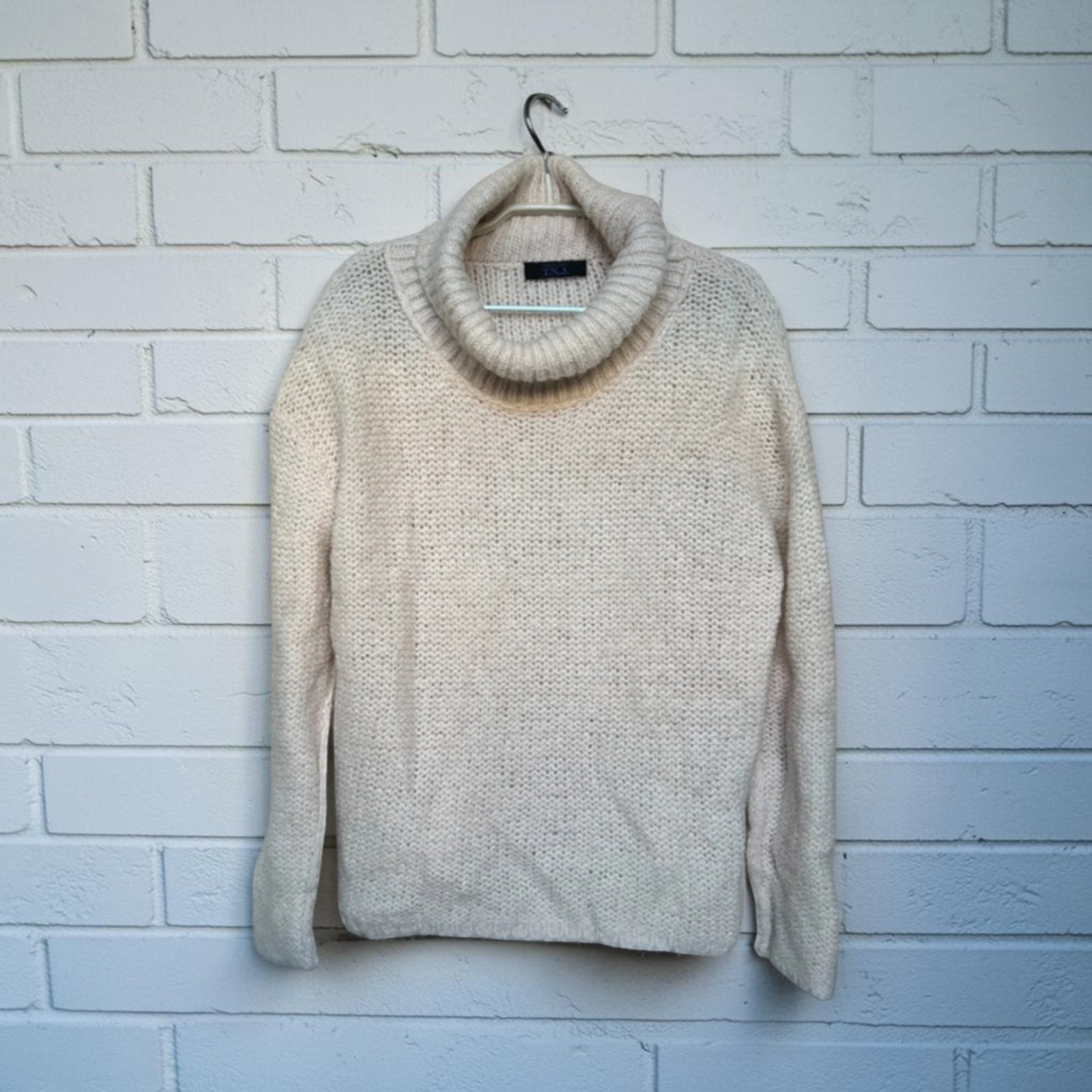 Twinset Trui Maat XS Crème Wit Gebreid Col Alpaca Wol, Kleding | Dames, Verzenden, Wit, T, T