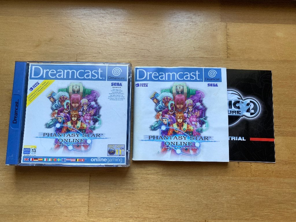 Phantasy star online sega dreamcast, Spelcomputers en Games, Online, 1 speler, Racen en Vliegen, Ophalen of Verzenden