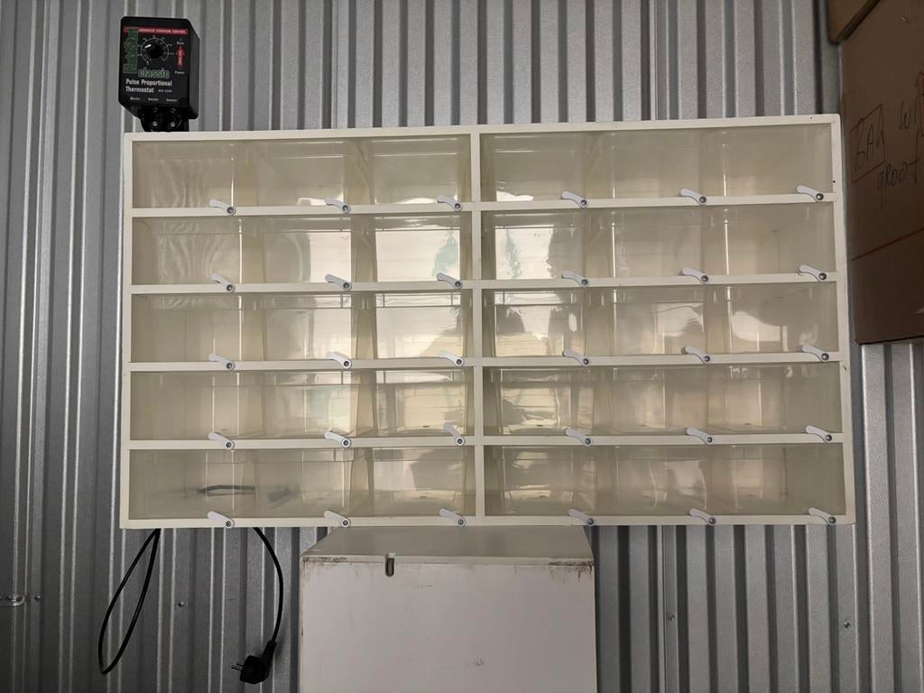 Braplast racks, Dieren en Toebehoren, Reptielen en Amfibieën | Toebehoren, Ophalen, Zo goed als nieuw, Overige typen