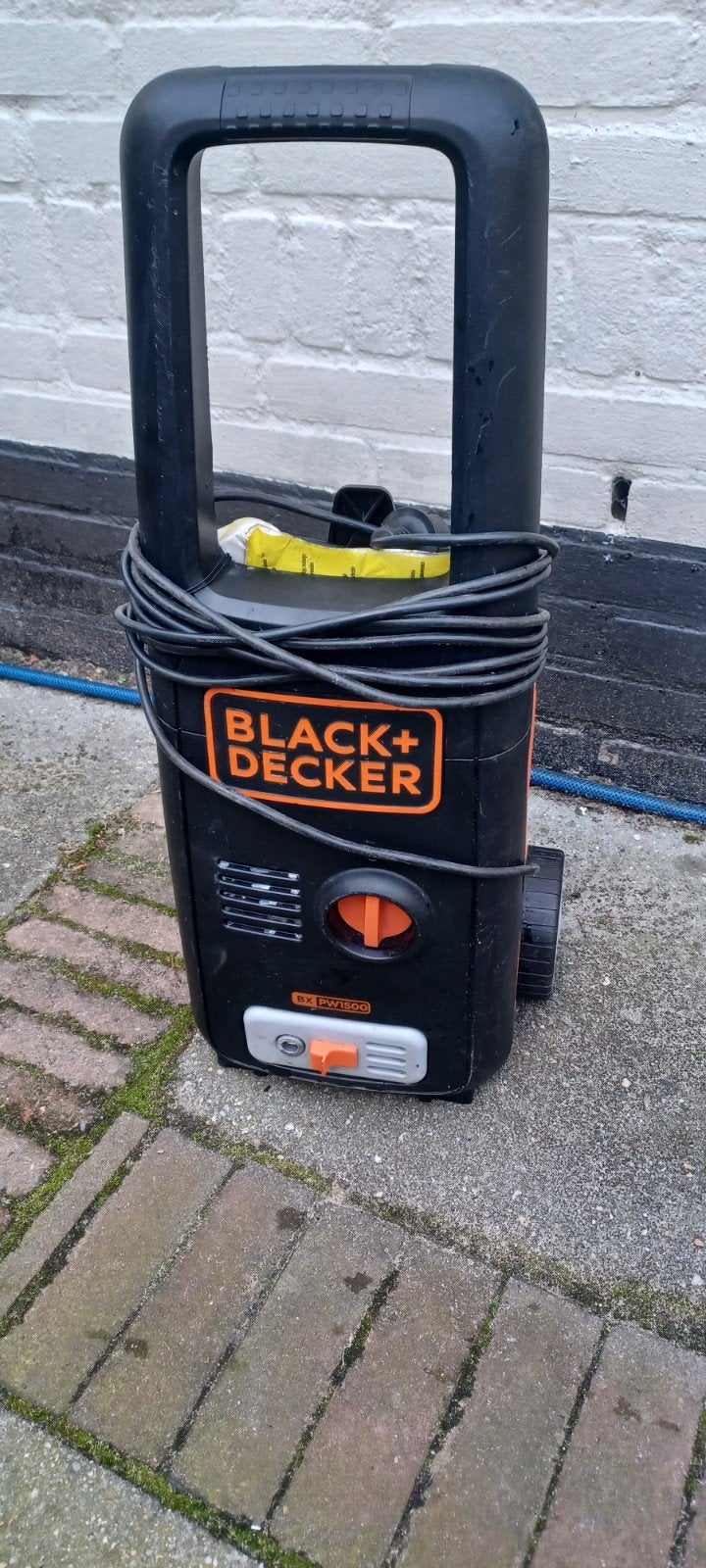 black+decker hoge drukreiniger met slang, bieden vanaf 10 €, Ophalen, Gebruikt, Elektrisch, Black+Decker