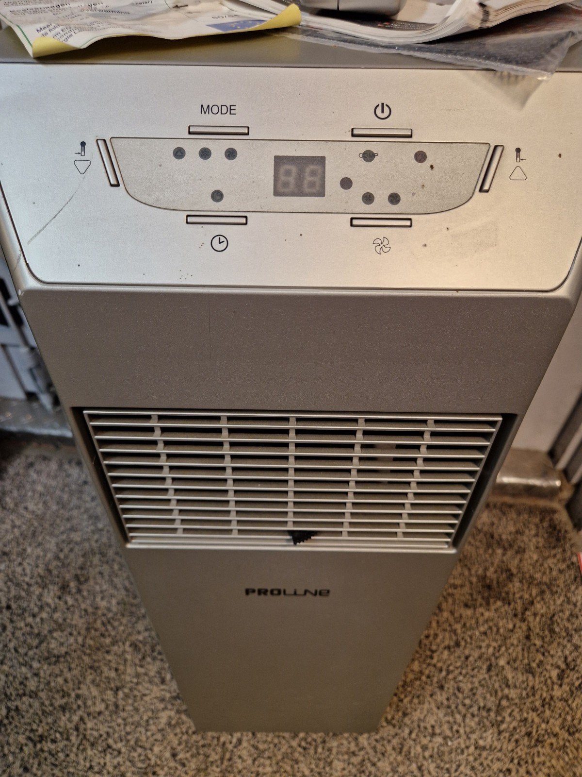 Proline Mobiele Airco AC100S - Koelen en Ventileren, Gebruikt, Minder dan 60 m³, Energieklasse A of zuiniger, 3 snelheden of meer
