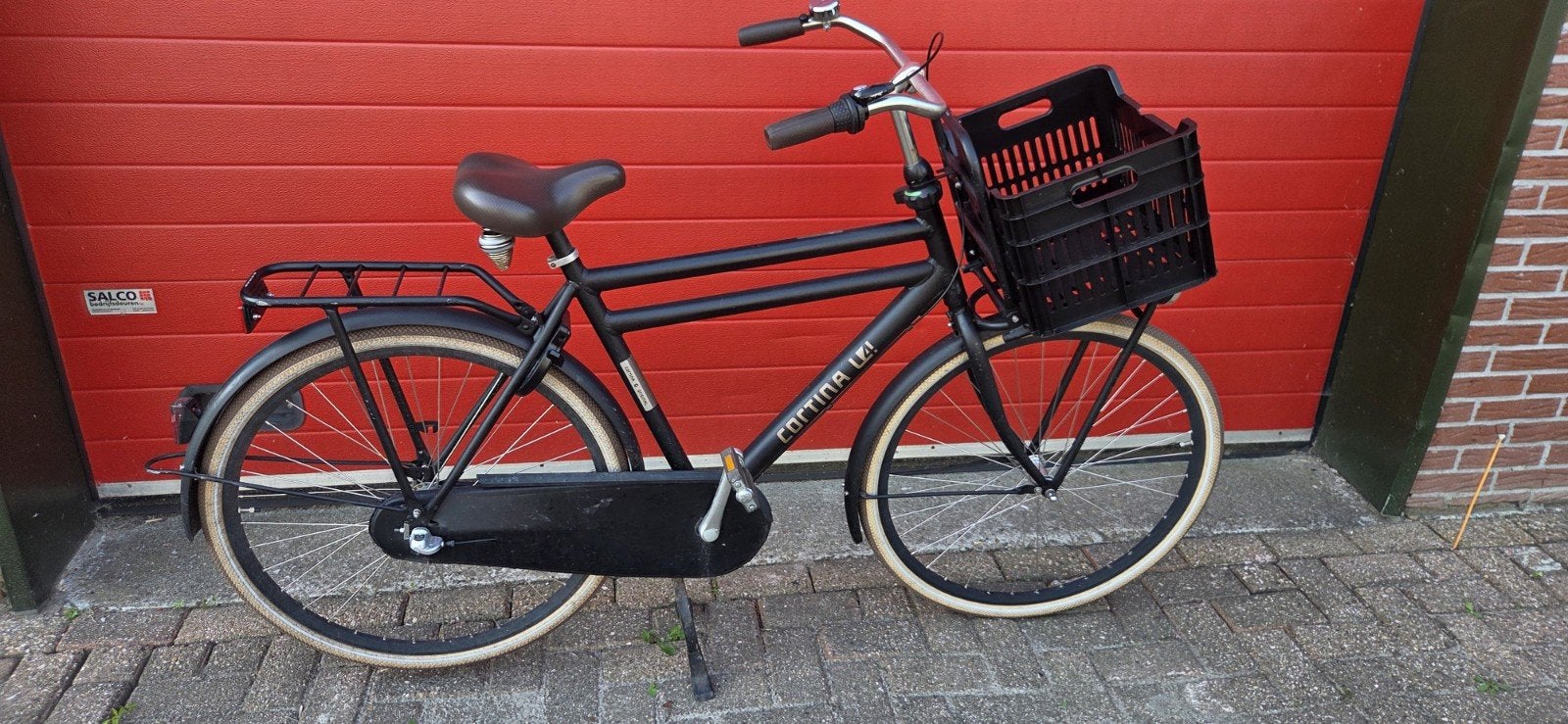 Cortina U4 jongensfiets 52cm, 20inch, Terugtraprem, Gebruikt, Versnellingen, 49 tot 53 cm