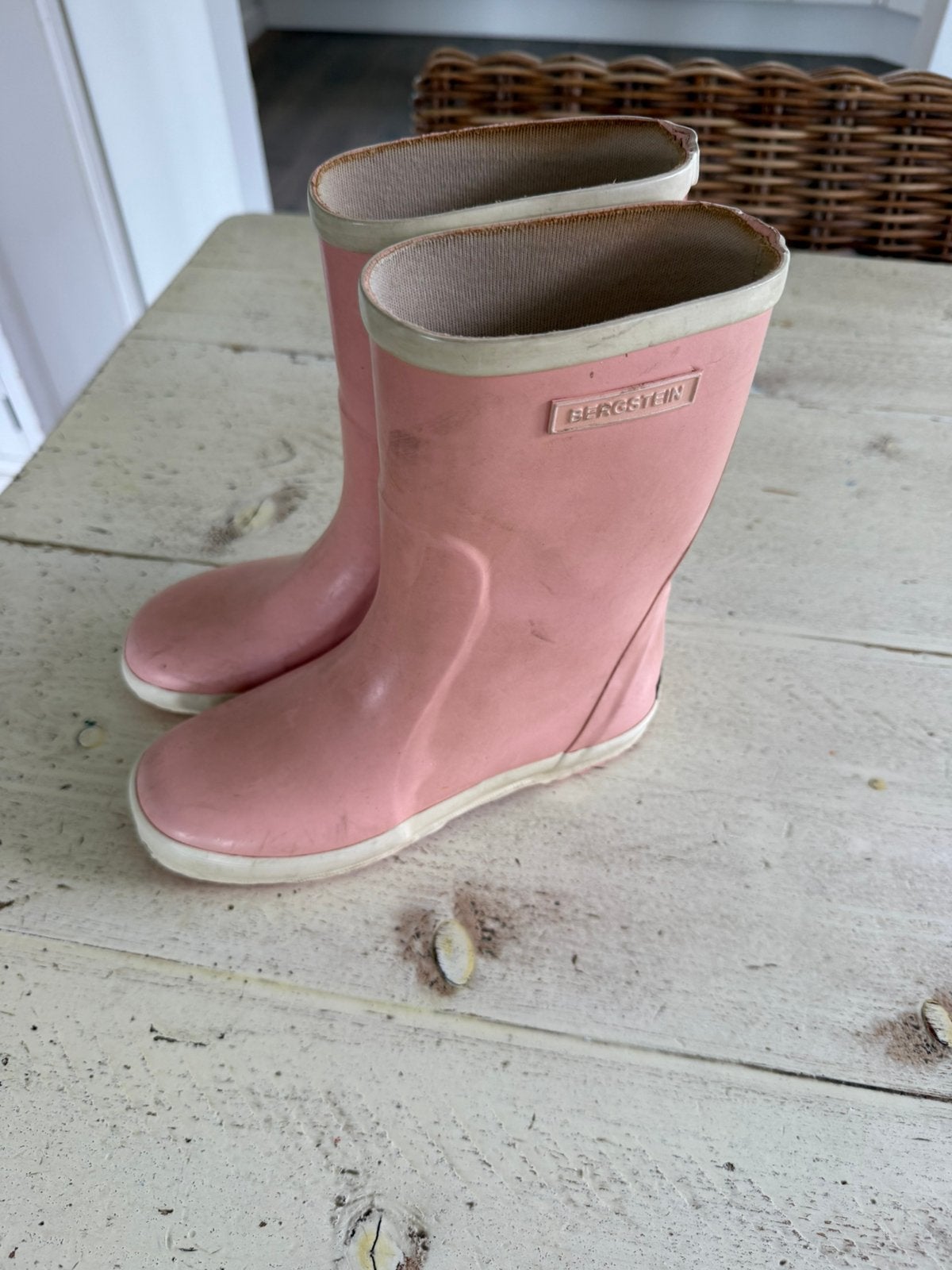 Bergstein regen laarzen mt 32, Ophalen of Verzenden, Zo goed als nieuw, Jongen of Meisje, Laarzen