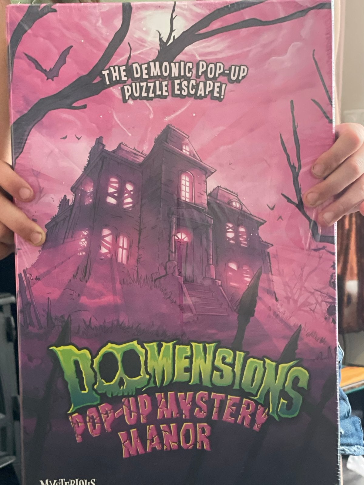 Doomensions: Pop-Up Mystery Manor 3D Escape Room Spel, Een of twee spelers, Ophalen of Verzenden, Nieuw