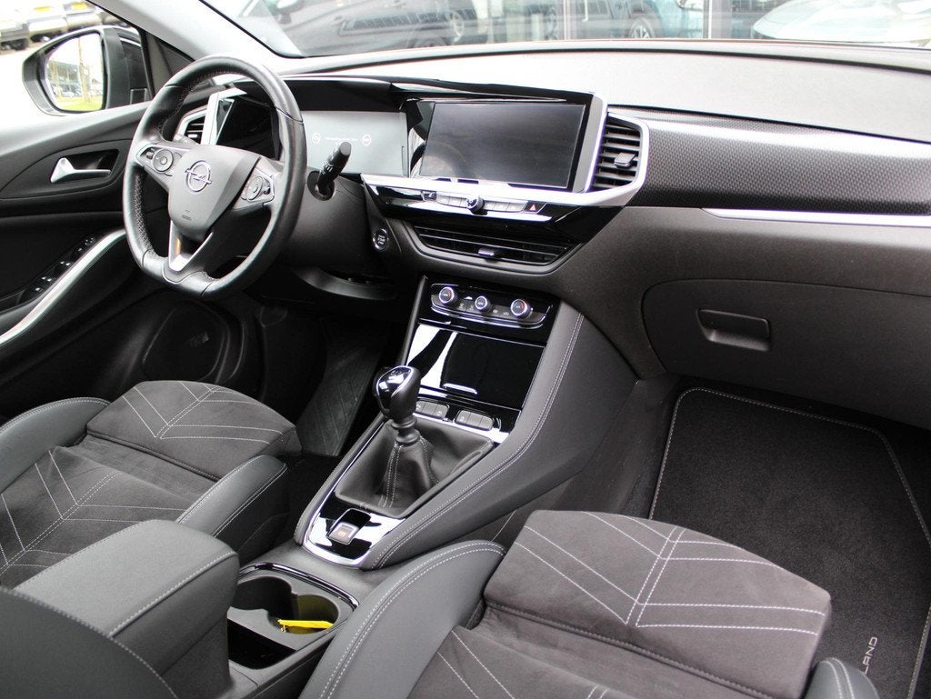 Opel Grandland 1.2 Turbo Ultimate | Navi / Alcantara / Camer, Auto's, Opel, 12 maanden, Gebruikt, 1199 cc, Alcantara