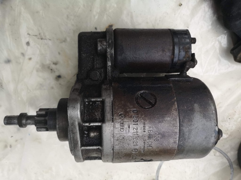 VW t2 b Originele Bosch Startmotor, Ophalen, Gebruikt, Oldtimer onderdelen