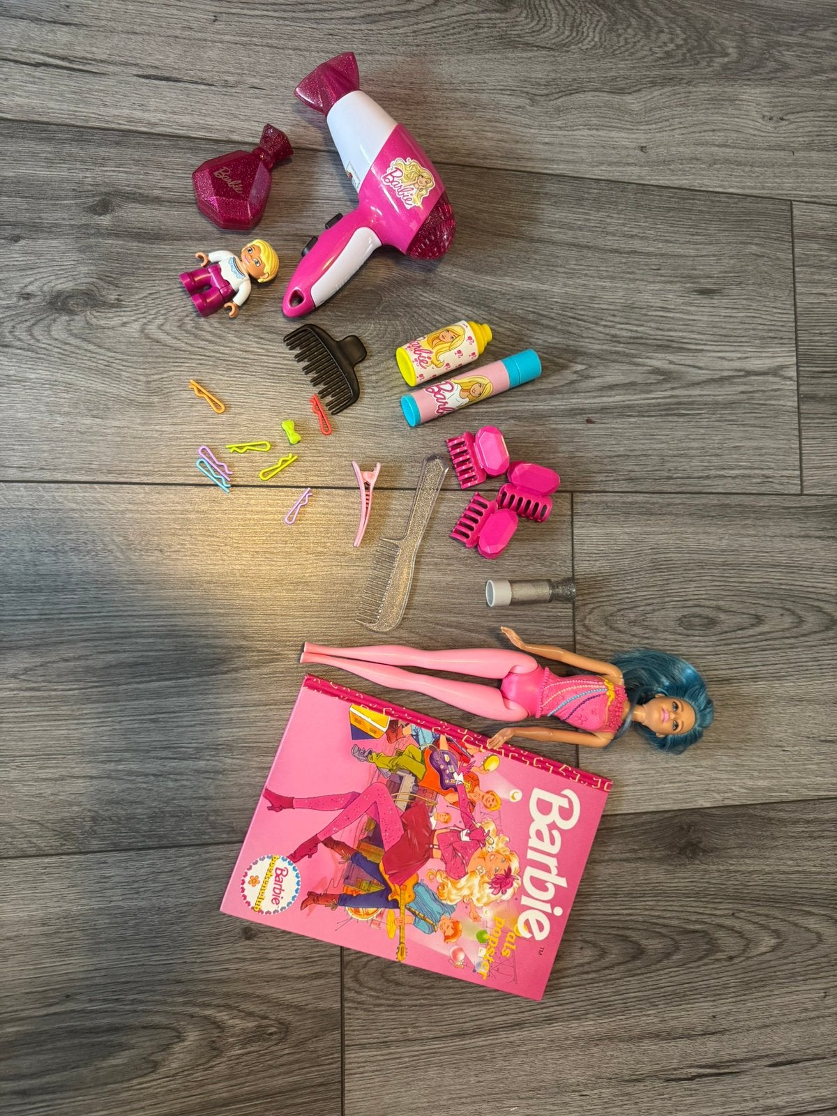 Barbie speelset. Met haar accessoires, Ophalen of Verzenden, Zo goed als nieuw, Barbie