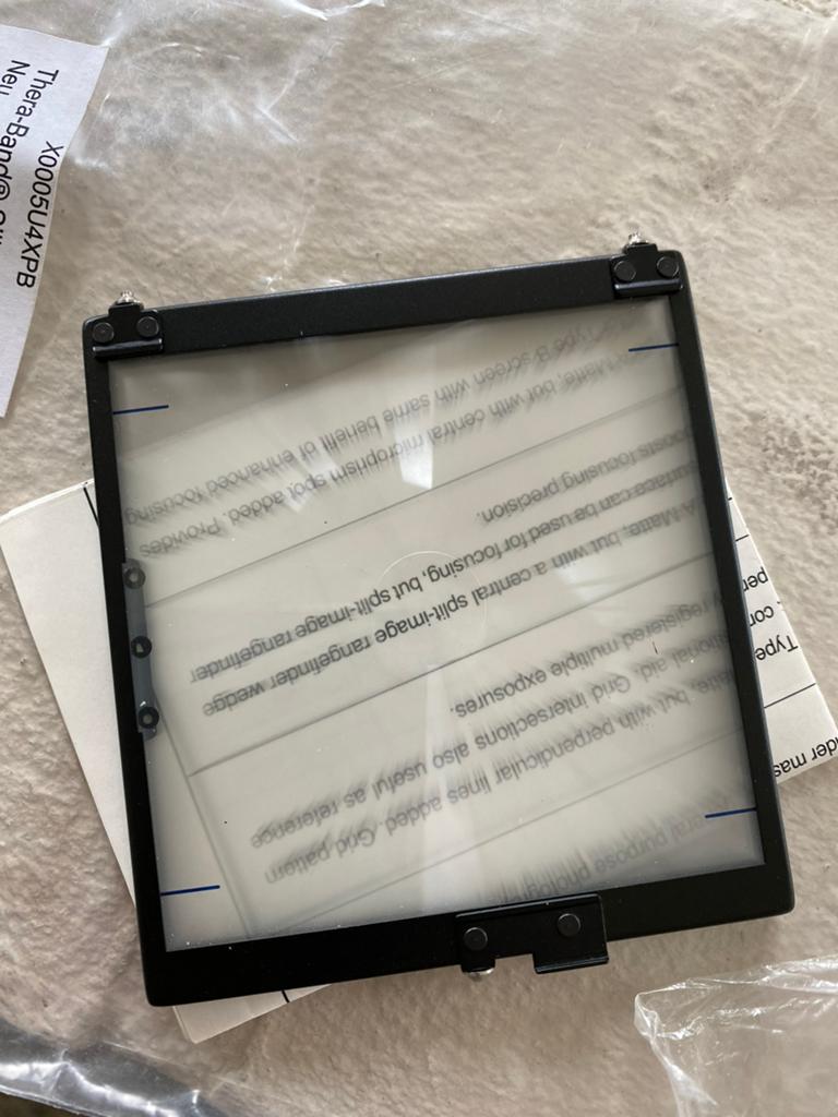 Nieuw Mamiya RZ67 Pro II Matglas Focus Screen RZ 67, Ophalen of Verzenden, Nieuw