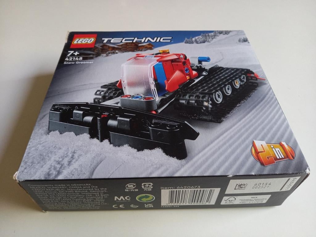 Lego Technic 42148 Snow Groomer, Compleet, Lego, Ophalen of Verzenden, Zo goed als nieuw