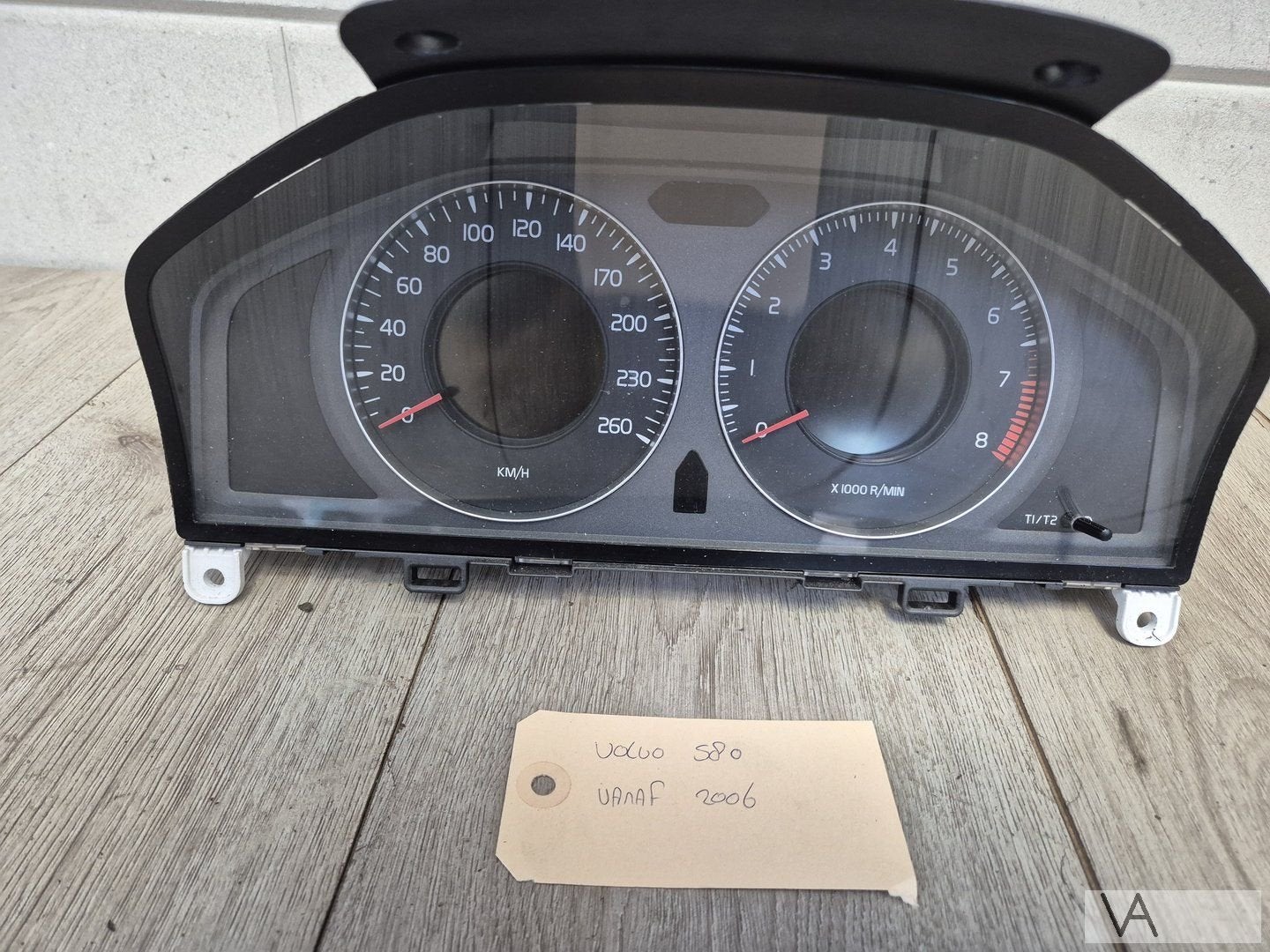 Tellerklok / Cockpit voor Volvo S80 vanaf 2006 30786648aa, Auto-onderdelen, Gebruikt, -, -, Ophalen of Verzenden