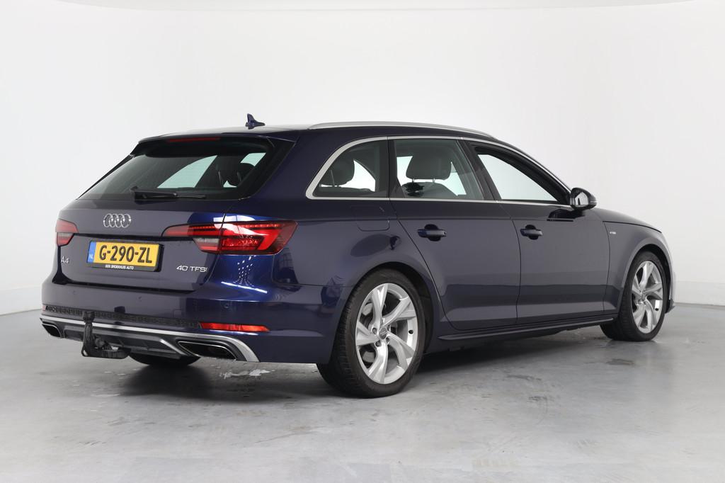 Audi A4 Avant 40 TFSI 190PK SPORT S-LINE, Auto's, Audi, 12 maanden, Gebruikt, Blauw, A4