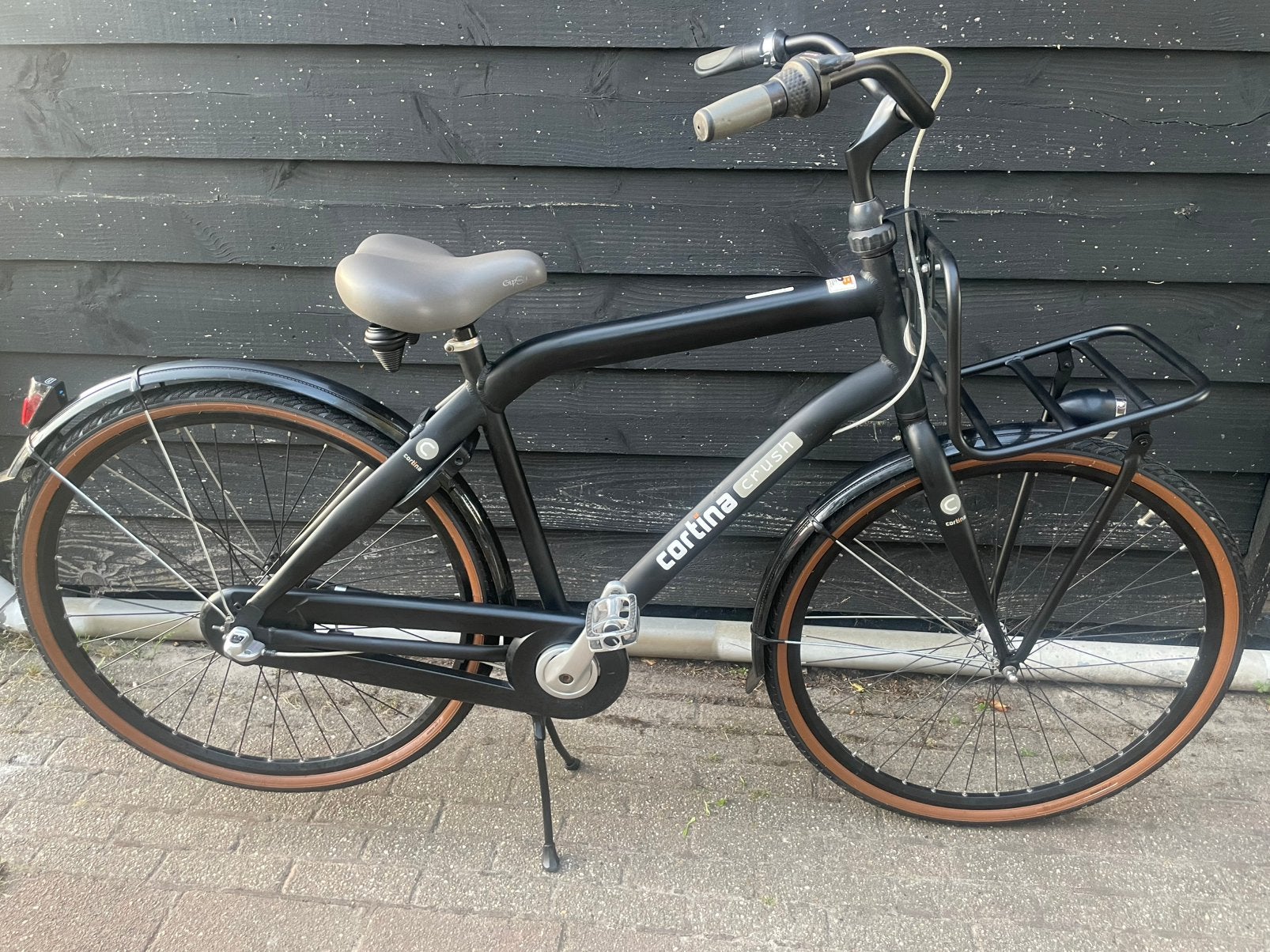 Cortina jongens fiets, Fietsen en Brommers, Fietsen | Jongens, Ophalen, Zo goed als nieuw, 26 inch of meer, Versnellingen