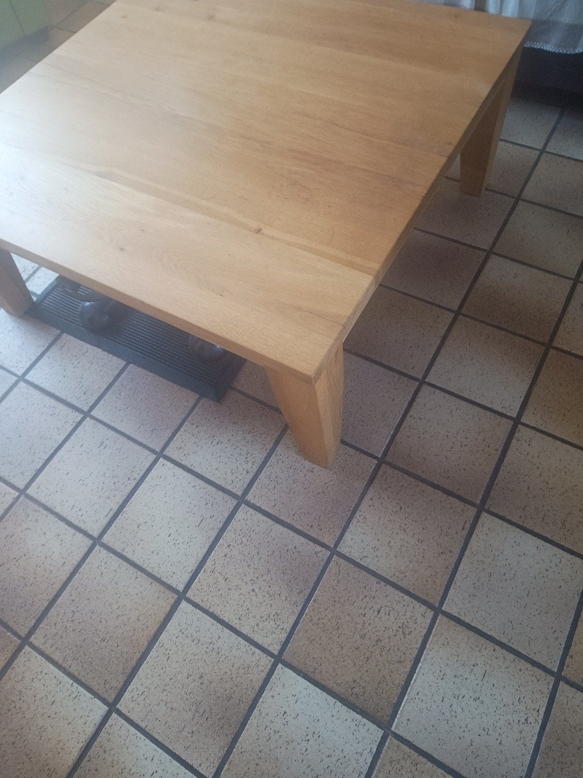 Salontafel gratis, Huis en Inrichting, Ophalen, Gebruikt, Vierkant, 5 – 50