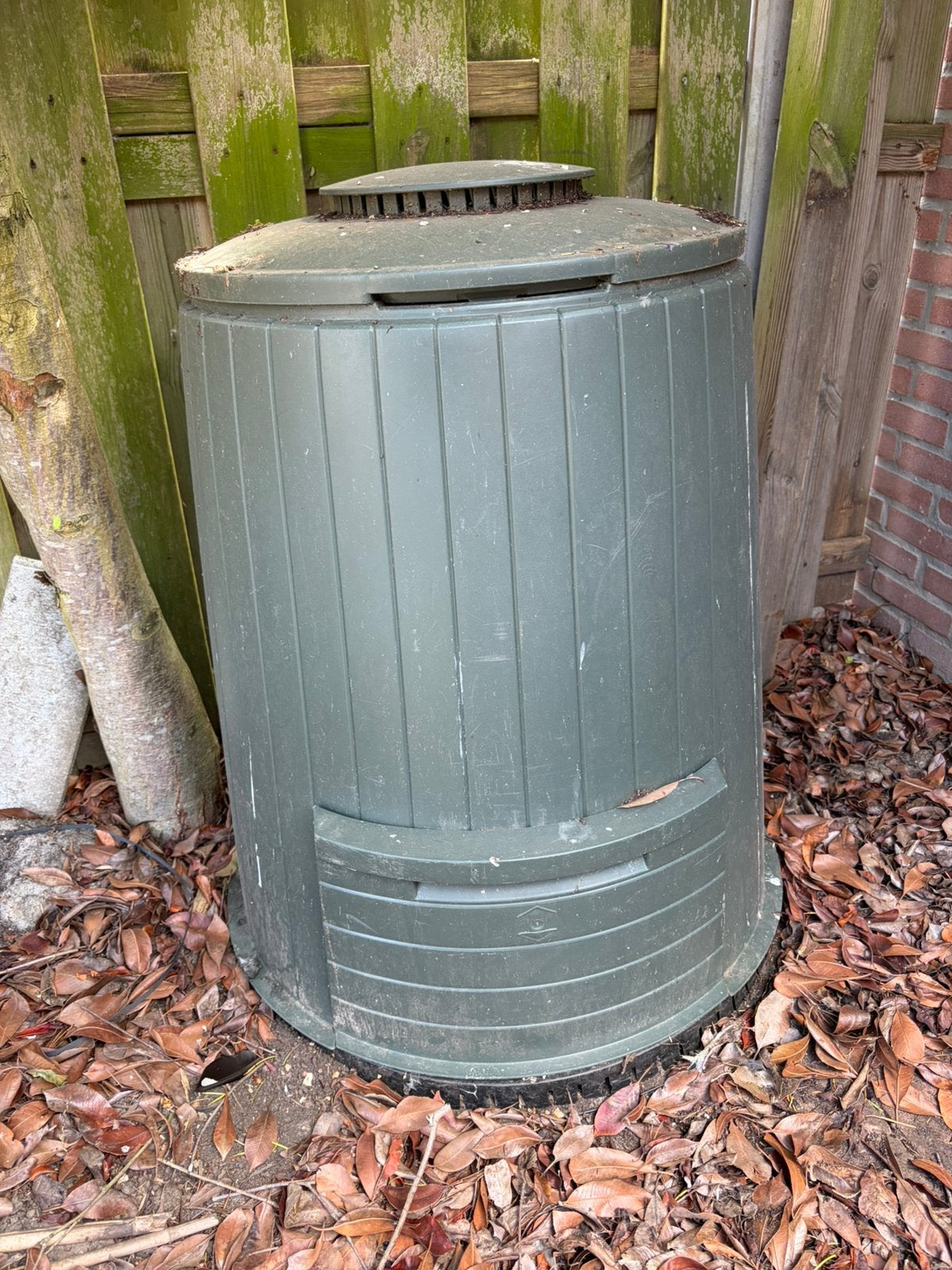 Gratis compost bak, Ophalen, Compost