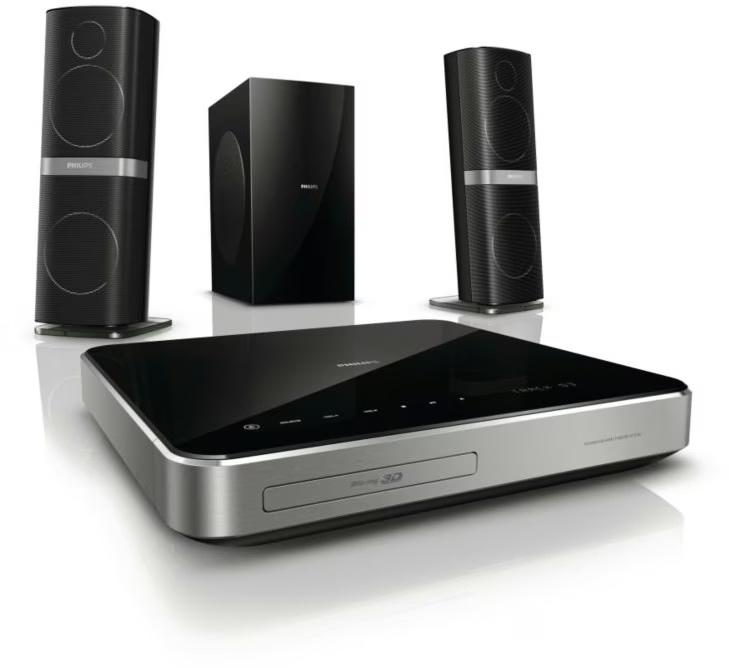 Philips home cinemaset HTS7202/12, Audio, Tv en Foto, Home Cinema-sets, Ophalen, Philips, 2.1-systeem, Blu-ray-speler