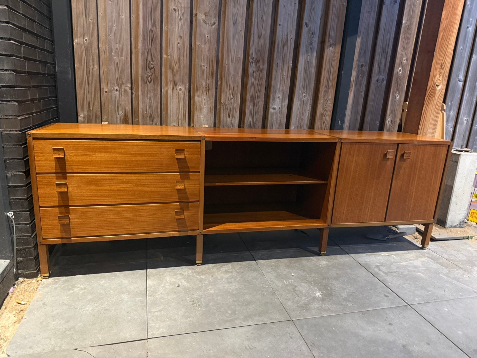Vintage Topform dressoir / tv-meubel – jaren 60/70, Gebruikt, Vintage, Ophalen of Verzenden, Topform