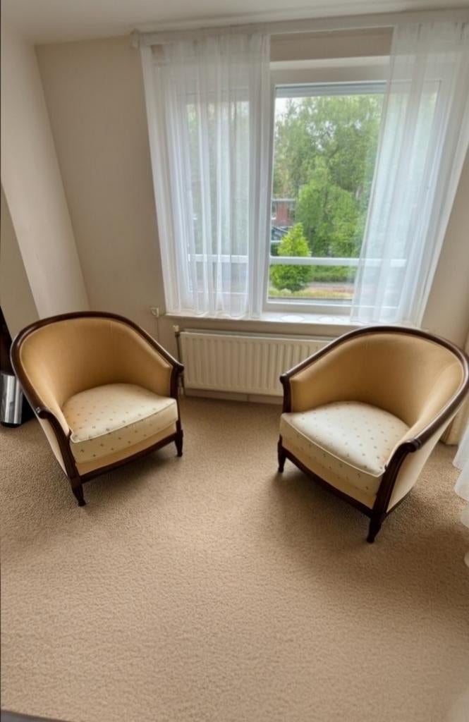 2 Armstoelen in perfecte staat - Levering mogelijk, Twee, Overige kleuren, Klassiek, Ophalen of Verzenden
