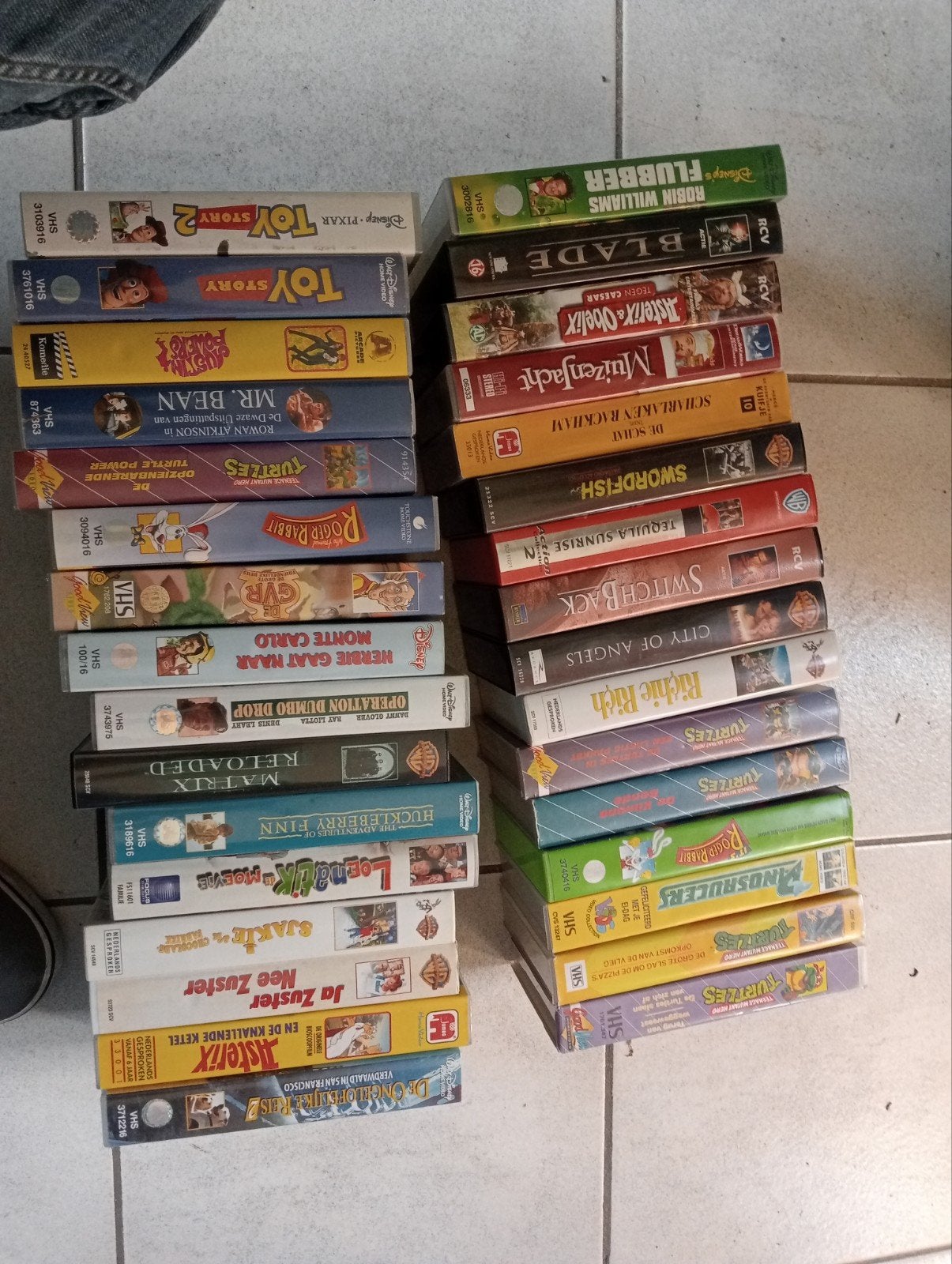 Grote verzameling VHS videobanden - Diverse films, Gebruikt, Overige genres, Ophalen of Verzenden, VHS
