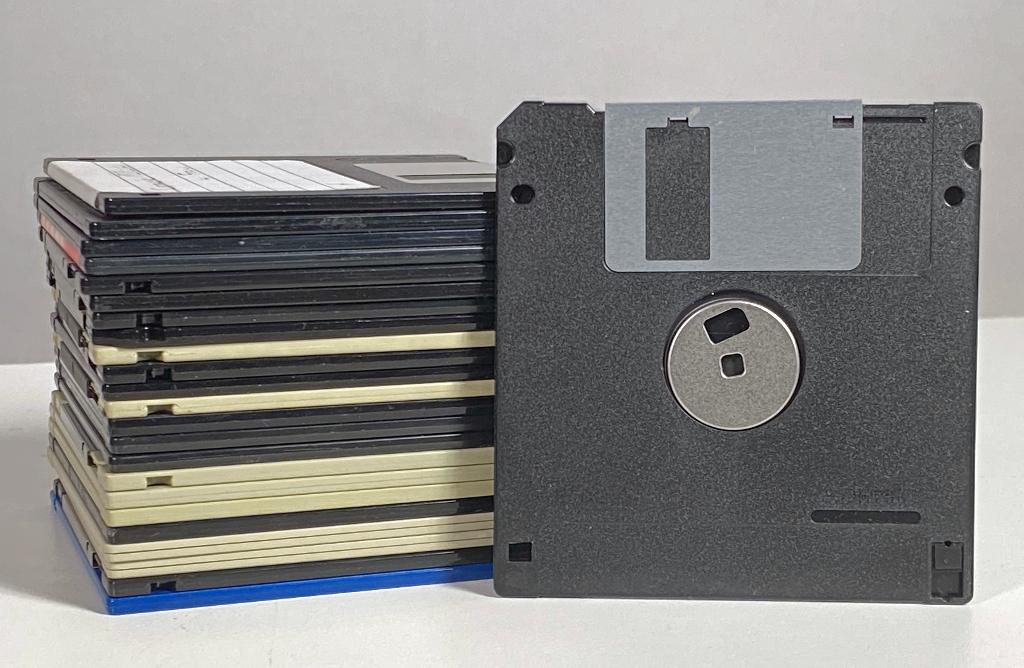 Floppy discs, gebruikt en nieuw, 24 stuks., Ophalen, Gebruikt, Overige typen, Herschrijfbaar