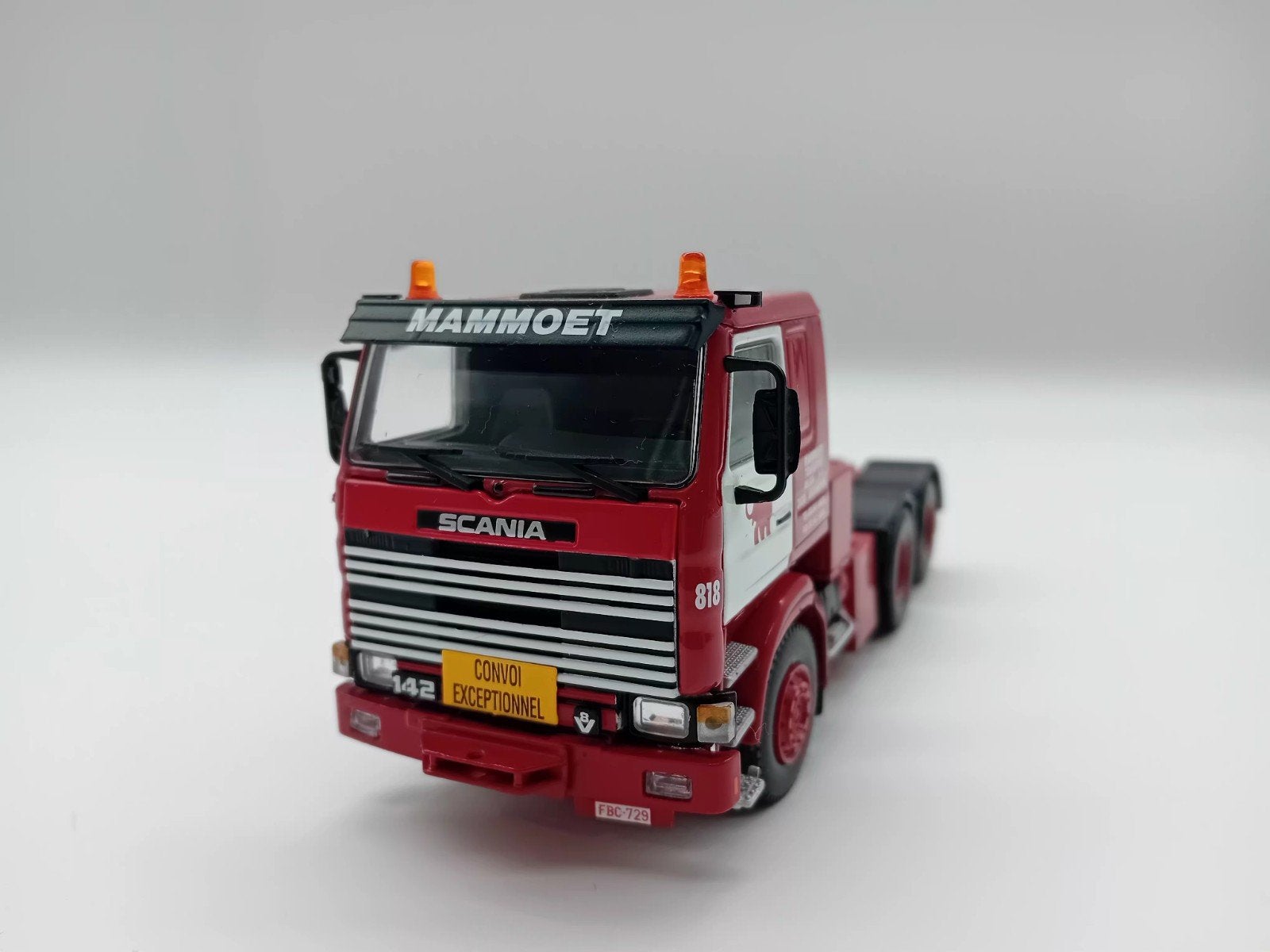 WSI SCANIA 142 V8 - MAMMOET, Wsi, ., Nieuw, Ophalen of Verzenden